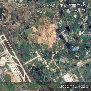 卫星视角看高质量发展新景象丨从这里看火热的中国新能源汽车财产 ...