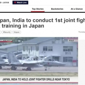 声称“担心中国”，日本与这一地域大国团结军演