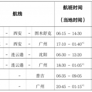 多家航司拟于夏秋航季新增、加密规复旅游航线