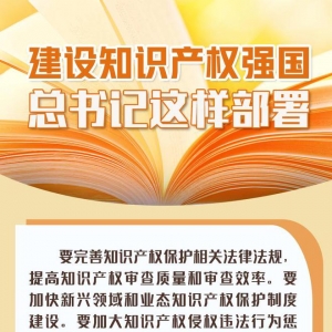 联播+｜建立知识产权强国 总书记如许摆设